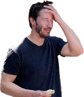 Стикер 😎KEANU REEVES😎  @franc_max7 - 7