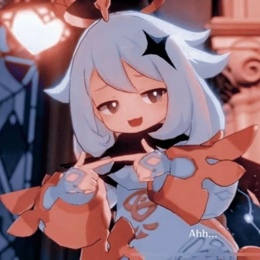 anime cartoon human face