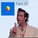 paint3d - человеческое лицо