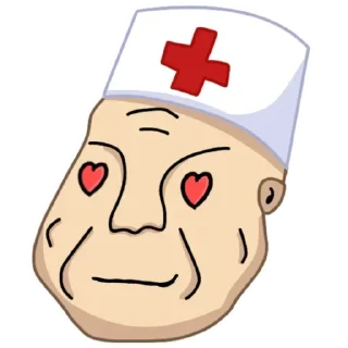 Стикер Палата для психов - 4