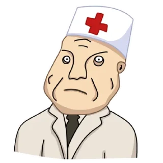 Стикер Палата для психов - 8