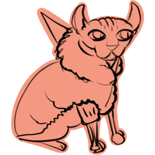 Sticker pale_cats - 1