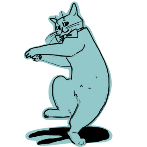 Sticker pale_cats - 1