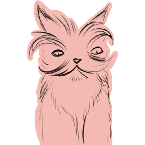 Sticker pale_cats - 1