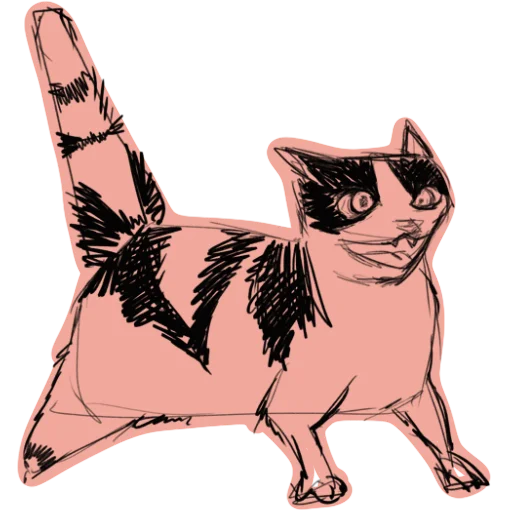 Sticker pale_cats - 1