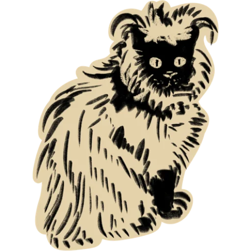 Sticker pale_cats - 1