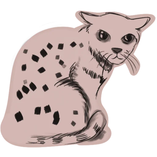 Sticker pale_cats - 1