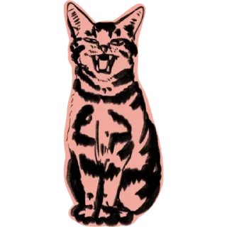 Стикер Mad_cat @takvyshlo_tg - 3
