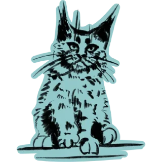 Стикер Mad_cat @takvyshlo_tg - 6