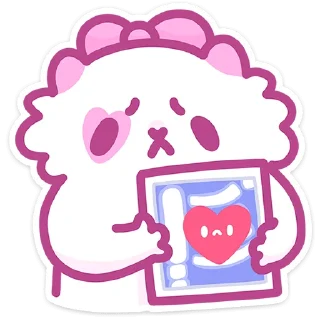 Стикер Кошечка Смешнявка • @TgSticker - 10