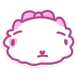 Стикер Кошечка Смешнявка • @TgSticker - 3