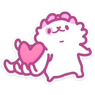 Стикер Кошечка Смешнявка • @TgSticker - 4