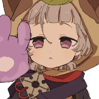 Стикер ꜱₐ𝑦ᵤ by: [@jekdmenj] - 5