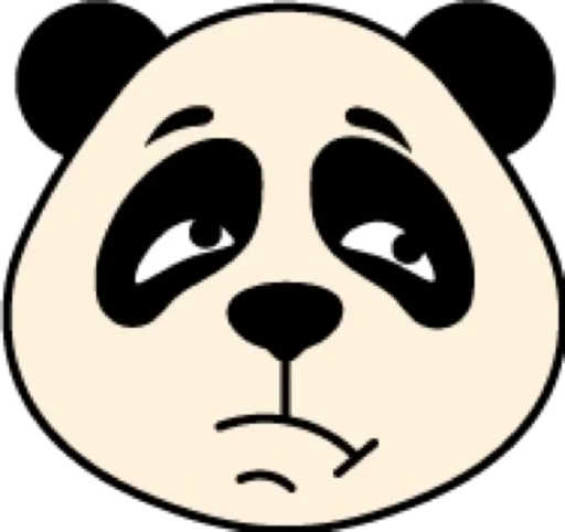 Стикер Панда @modnyashki_vip - 11