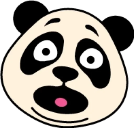 Стикер Панда @modnyashki_vip - 10