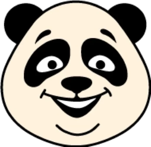 Стикер Панда @modnyashki_vip - 9