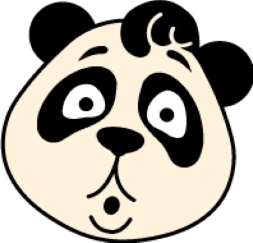 Стикер Панда @modnyashki_vip - 7