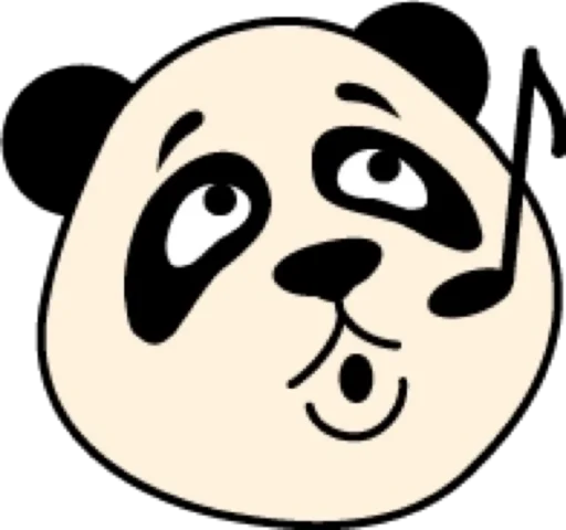 Стикер Панда @modnyashki_vip - 0