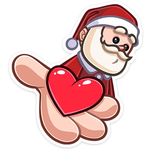 Sticker Деда Мороз (@TgSticker) - 10