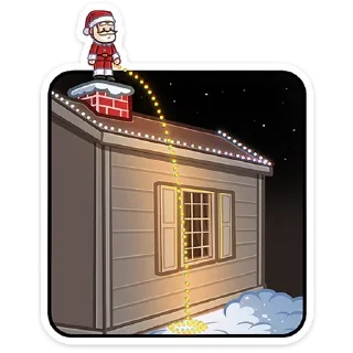 Sticker Деда Мороз (@TgSticker) - 3