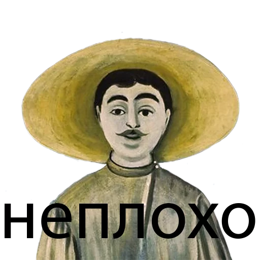 человеческое лицо портрет шляпа