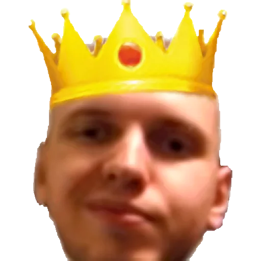 корона торт на день рождения жёлтый