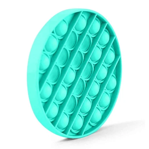 turquoise circle design