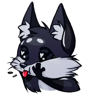 Стикер Тёмная Паппи @TgSticker - 6