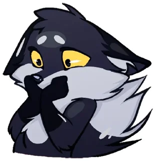 Стикер Тёмная Паппи @TgSticker - 5