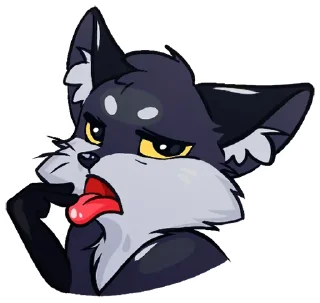 Стикер Тёмная Паппи @TgSticker - 11