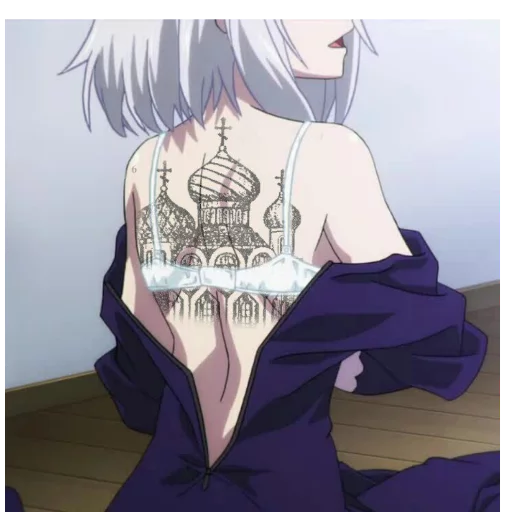 аниме мультфильм cg иллюстрация