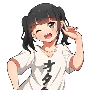 Стикер Парка-тян 2 @Nyasticks - 2