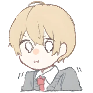 Sticker Мальчишки Токидоки @Nyasticks - 2