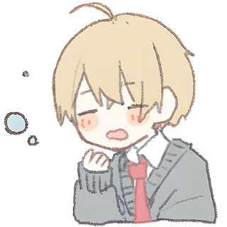 Sticker Мальчишки Токидоки @Nyasticks - 5