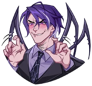 Стикер Паук (спойлер) @MoiStikiBot - 4