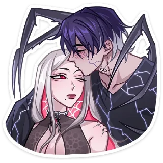 Стикер Паук (спойлер) @MoiStikiBot - 5