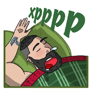 Стикер Исследователь Павел Пашков - 8