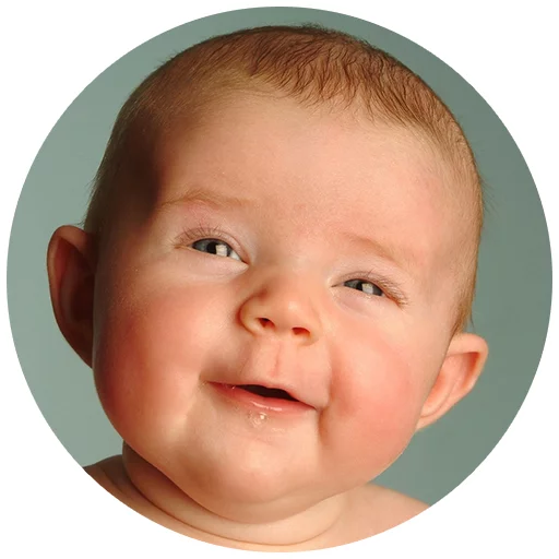 младенец человеческое лицо щека