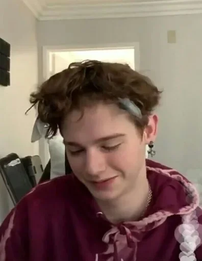 person indoor human face