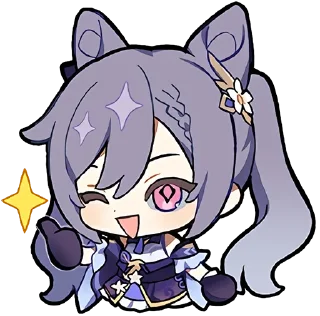 Стикер Набор Паймон 2 @nyasticks - 3