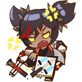 Sticker Набор Паймон 3 @nyasticks - 2