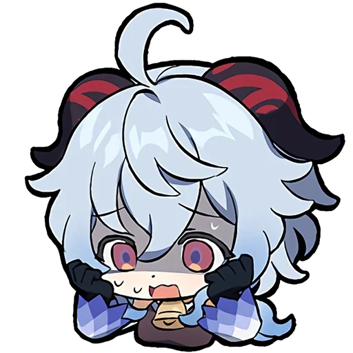 Sticker Набор Паймон 4 @nyasticks - 8