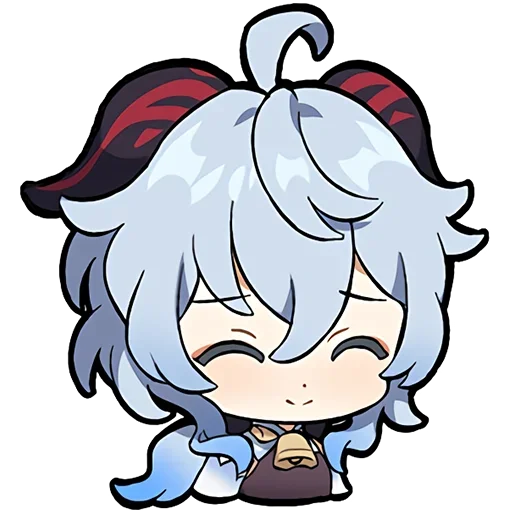 Sticker Набор Паймон 4 @nyasticks - 6