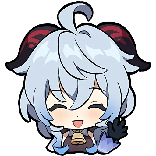 Sticker Набор Паймон 4 @nyasticks - 5