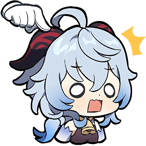 Sticker Набор Паймон 4 @nyasticks - 1