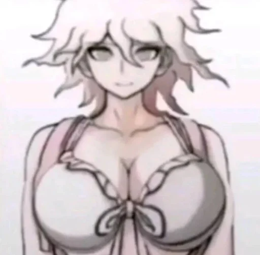 эскиз иллюстрация аниме