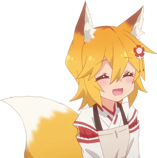 Sewayaki Kitsune no Senko-san @anime_stickerr - 