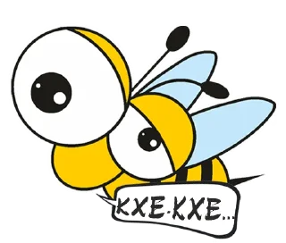 Стикер Pchel - 3