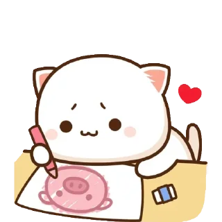 Sticker Peach and Goma @PeachLovesGoma - 4