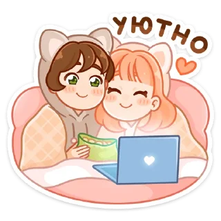 Стикер Пичи и Шоко (@TgSticker) - 7